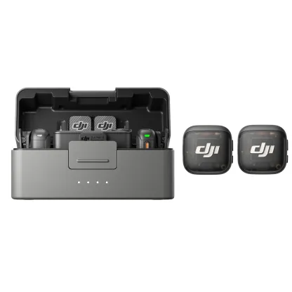 Mic 3 Combo (2 Transmitter + 1 Receiver + Charging Case)