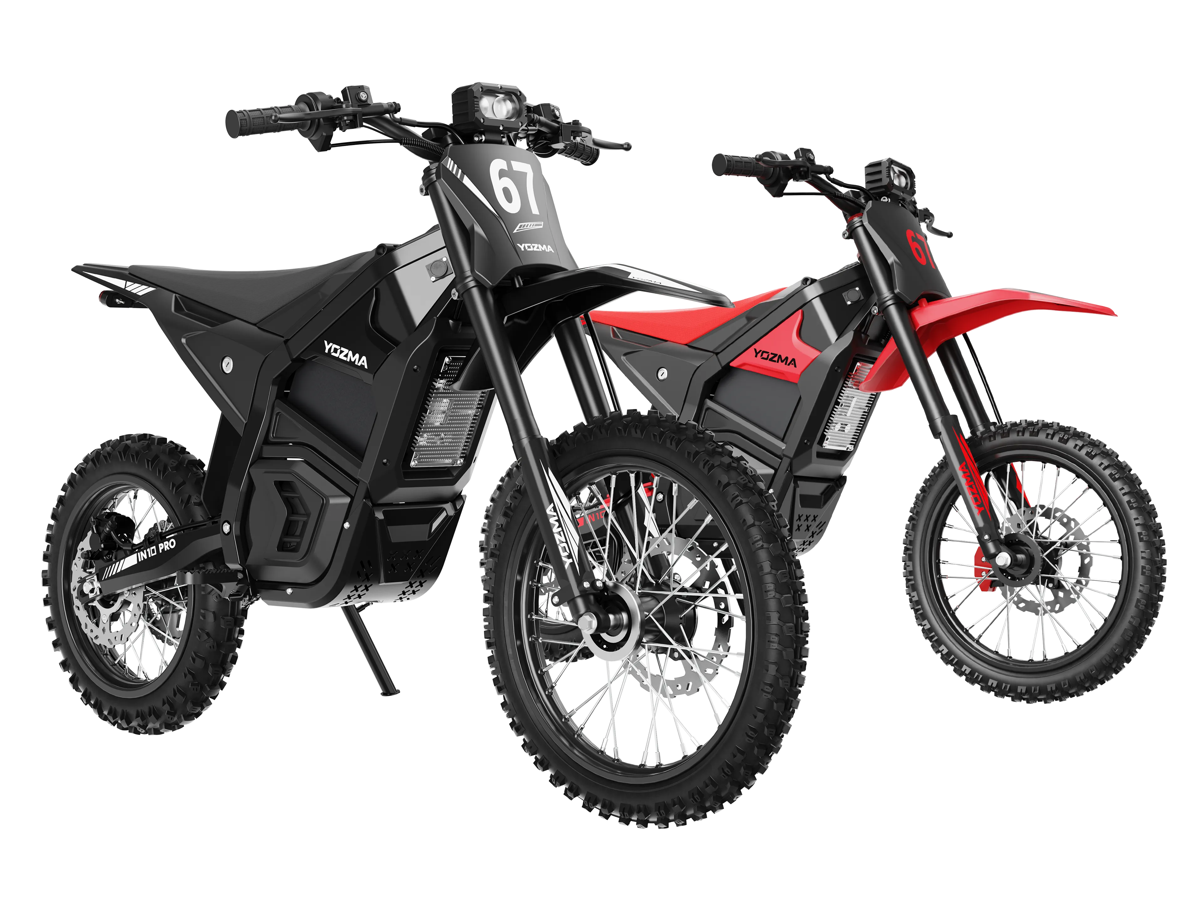 Yozma IN 10 Off-Road Electric Mini Dirt Bike For Teens & Adults