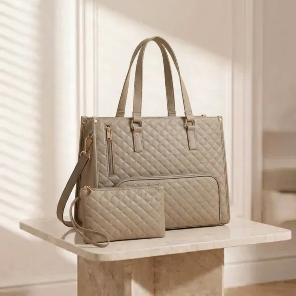 The "Aura" Versatile Tote | Integrated Thermal-Shield & Executive Craftsmanship