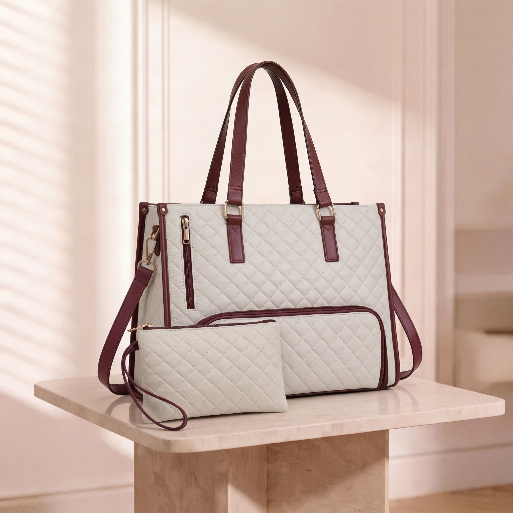 The "Aura" Versatile Tote | Integrated Thermal-Shield