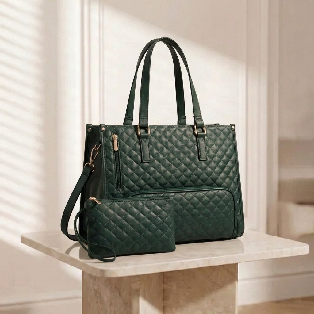 The "Aura" Versatile Tote | Integrated Thermal-Shield & Executive Craftsmanship