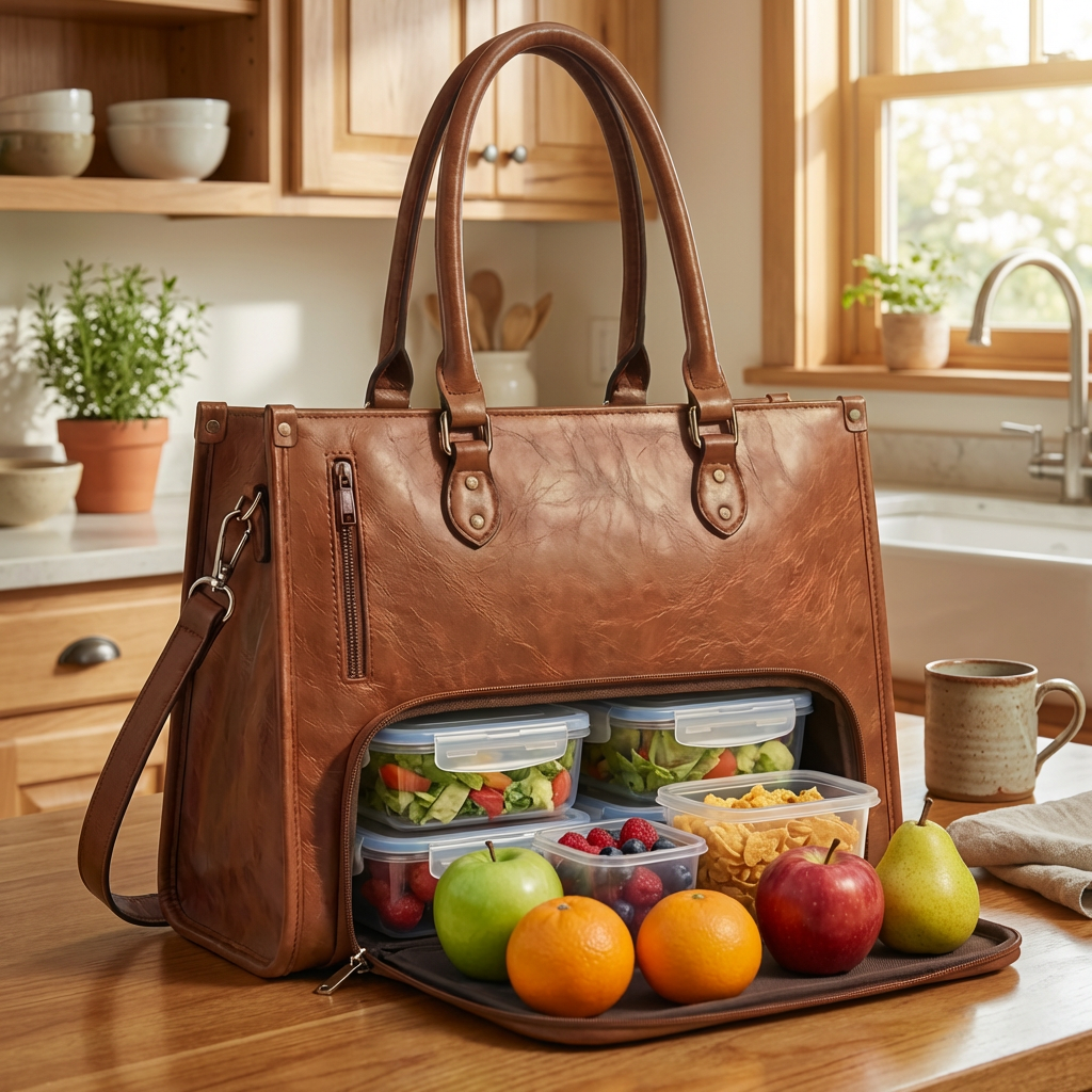 The "Aura" Versatile Tote | Integrated Thermal-Shield & Executive Craftsmanship