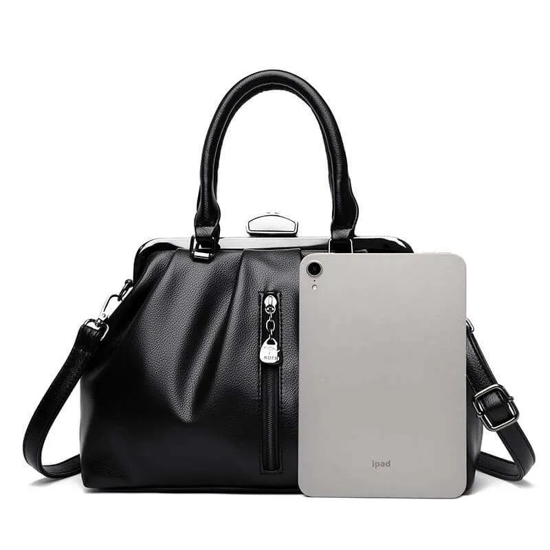 The "Lyra" Vintage Frame Satchel