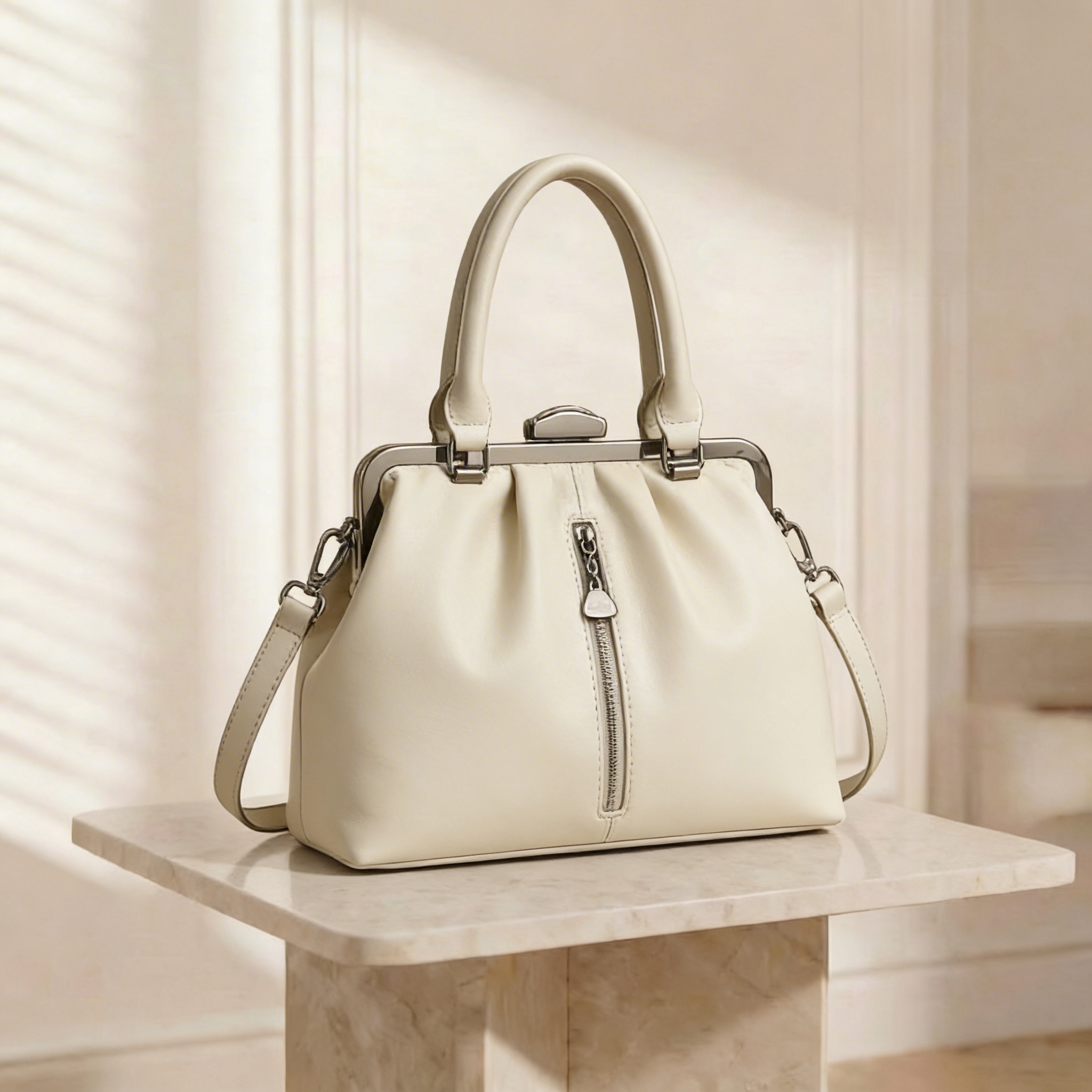 The "Lyra" Vintage Frame Satchel