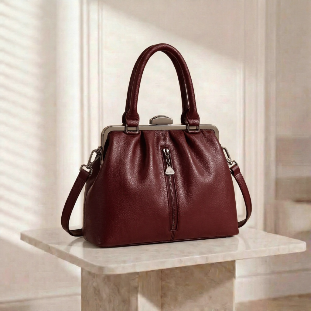 The "Lyra" Vintage Frame Satchel