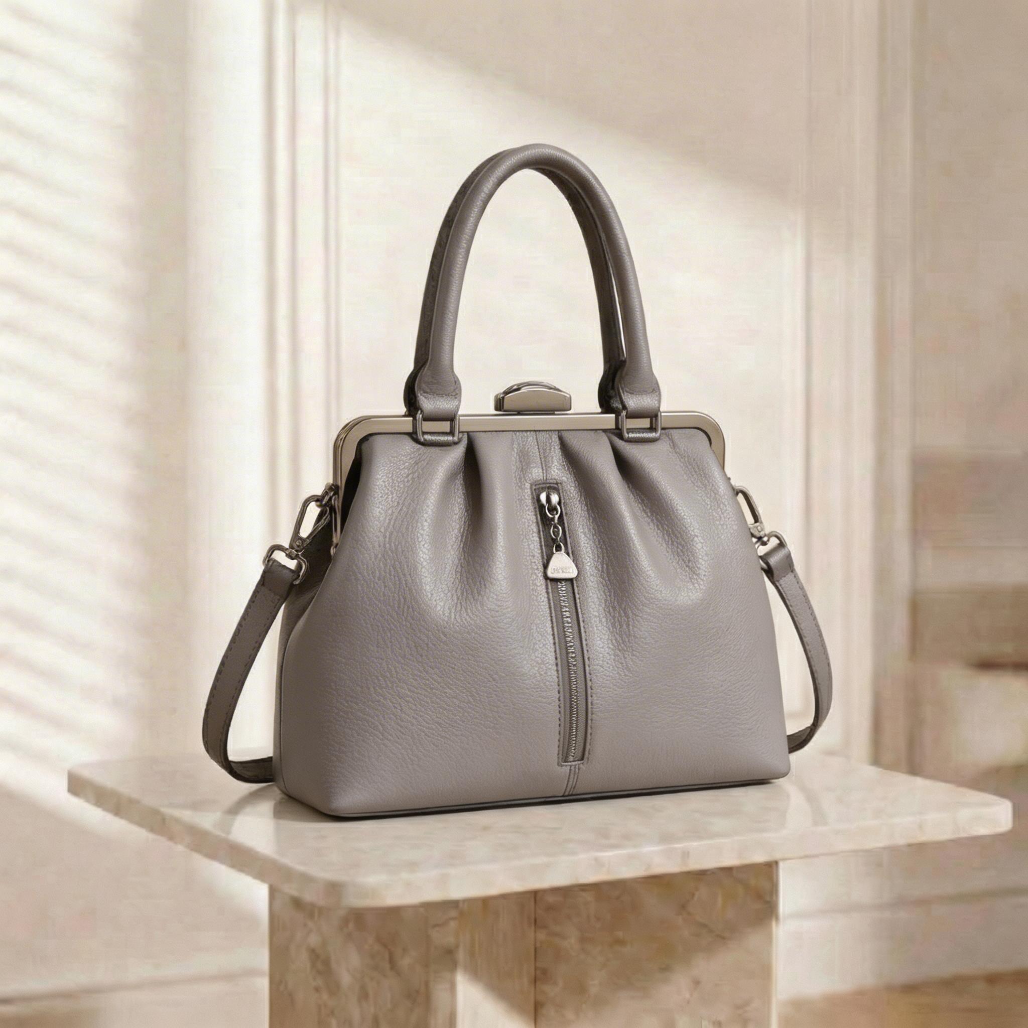 The "Lyra" Vintage Frame Satchel