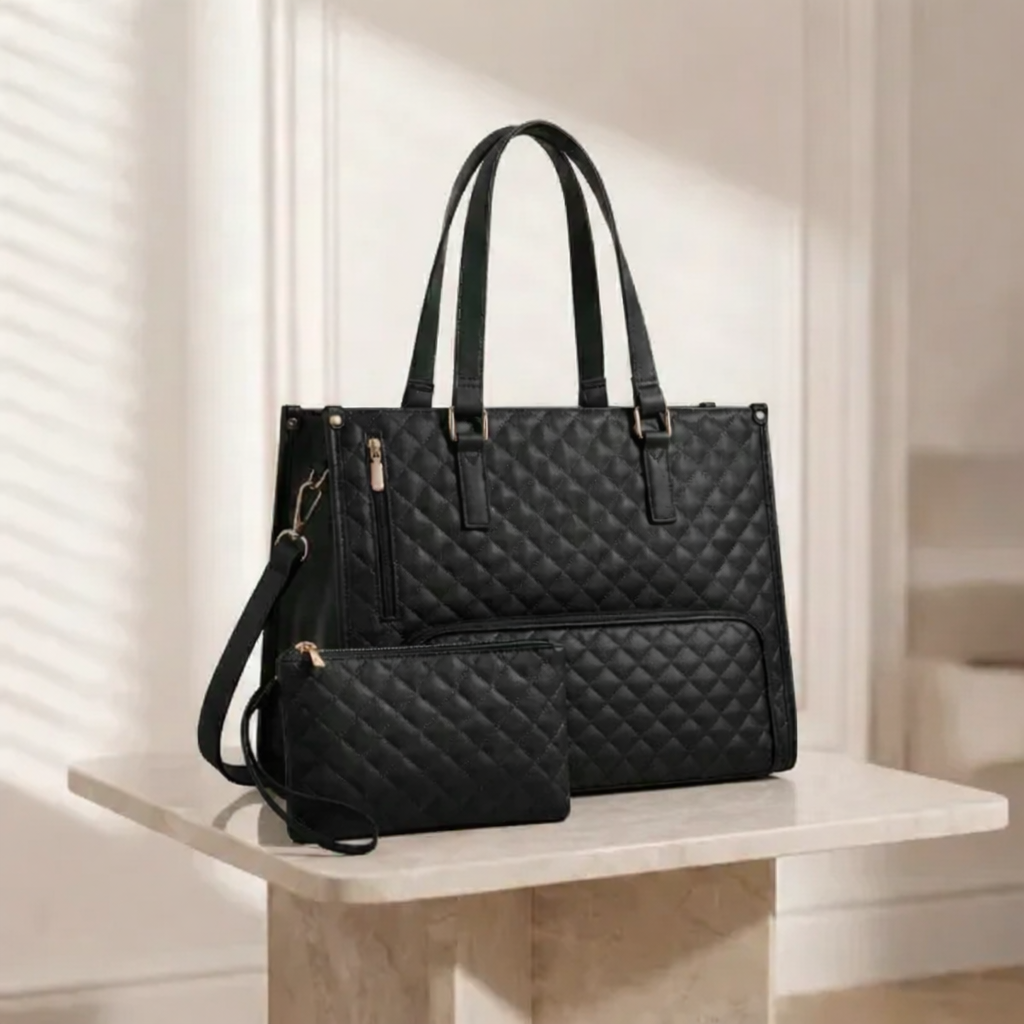 The "Aura" Versatile Tote | Integrated Thermal-Shield & Executive Craftsmanship