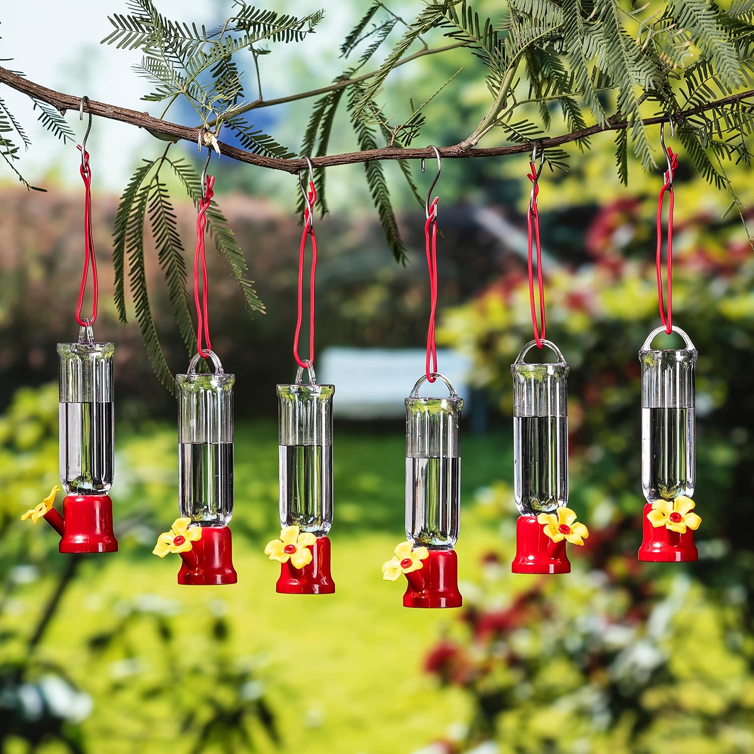 🐦Hummingbird Feeders- 100% Non Toxic- Reusable❤️