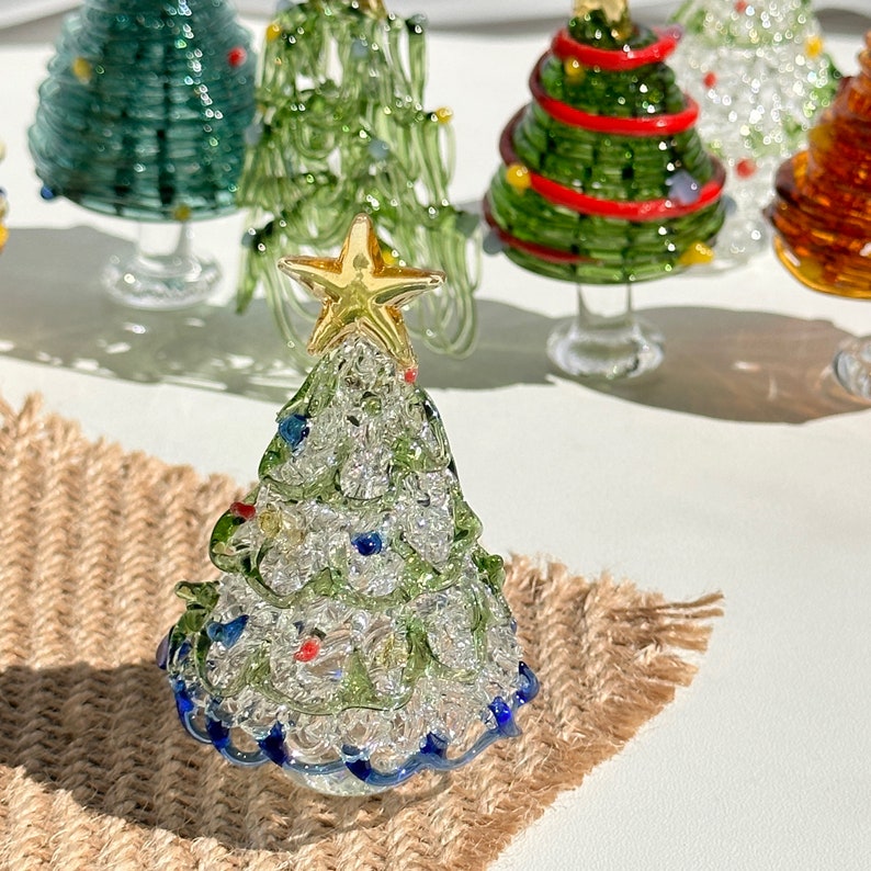 (🔥HOT SALE NOW 49% OFF) -Handcraft Glass Christmas Tree