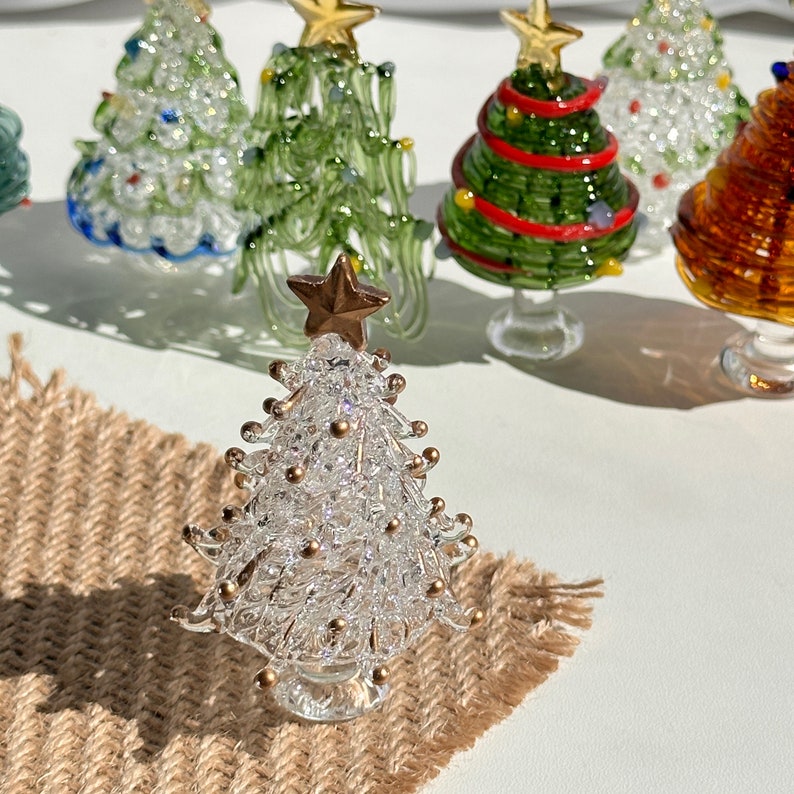 (🔥HOT SALE NOW 49% OFF) -Handcraft Glass Christmas Tree