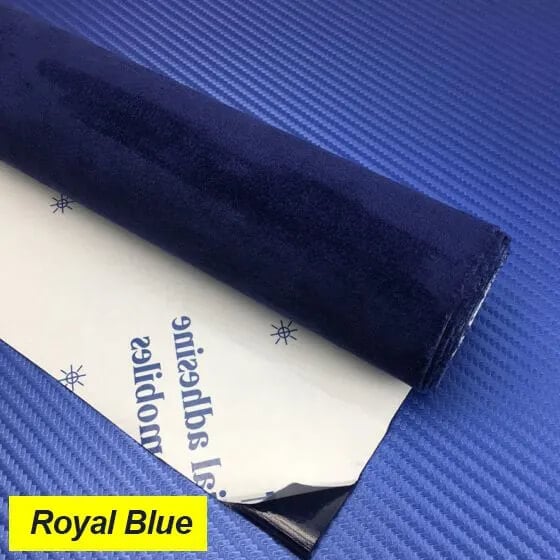 Microfiber Suede Fabric self Adhesive car Wrapping Film Imitation Leat