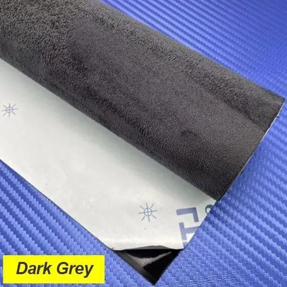 Microfiber Suede Fabric self Adhesive car Wrapping Film Imitation Leat