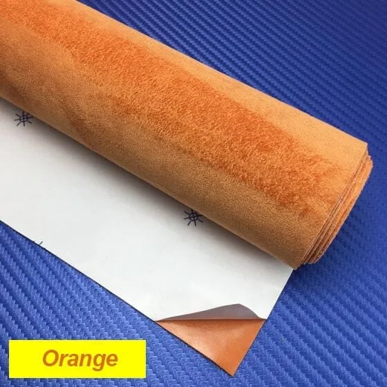 Microfiber Suede Fabric self Adhesive car Wrapping Film Imitation Leat