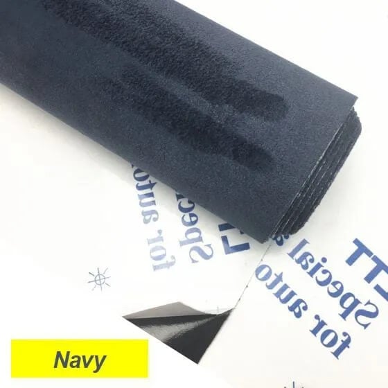 Microfiber Suede Fabric self Adhesive car Wrapping Film Imitation Leat