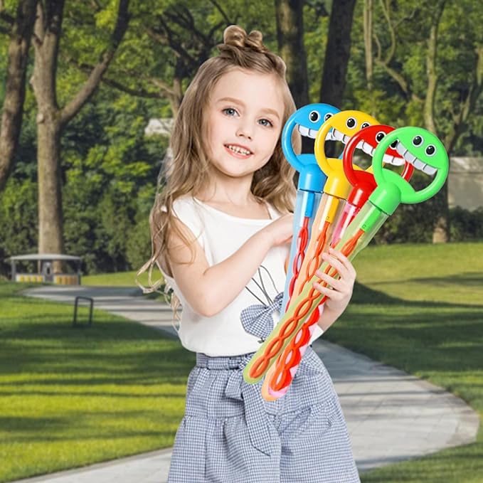 (💦SUMMER HOT SALE- 49% OFF💦)😄2024 New 32 Hole Smiling Face Bubble Stick🎉BUY 2 GET EXTRA 10% OFF