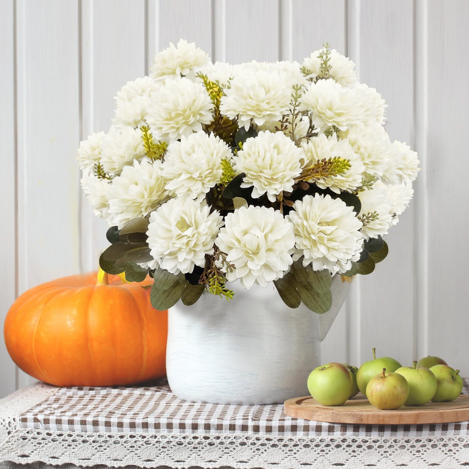 🔥$9.98 On Sale Today Only🌼- Artificial Outdoor Sunset Mums Flowers