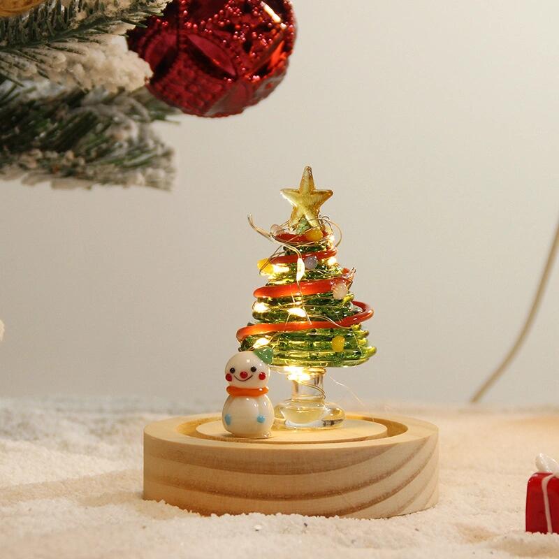🔥HOT SALE 49% OFF🔥 Handcrafted Glass Christmas Tree🎄