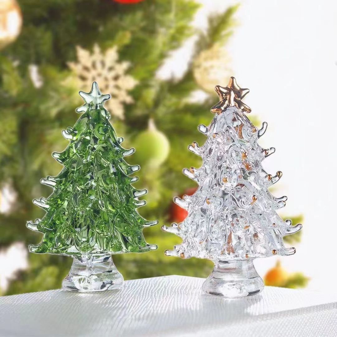 🔥HOT SALE 49% OFF🔥 Handcrafted Glass Christmas Tree🎄