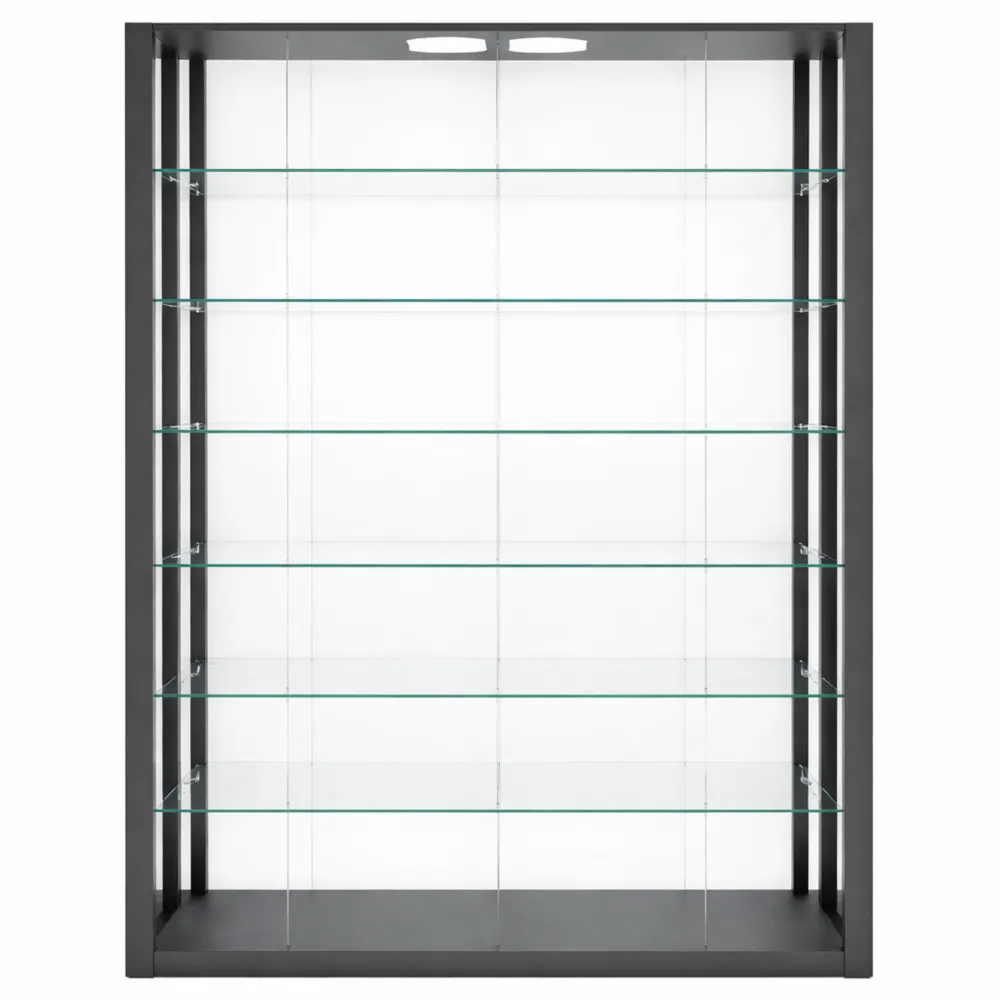 Vitrine Murale Moderne en Verre Transparent