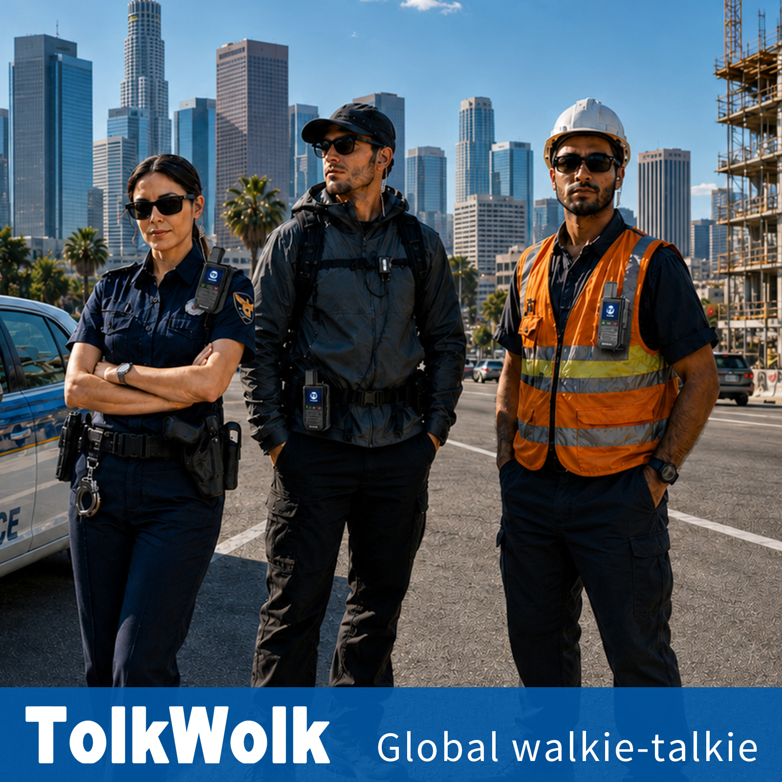 TolkWolk FBI Style Tactical Air Tube Earpiece, Single Ear Surveillance Communication Headset