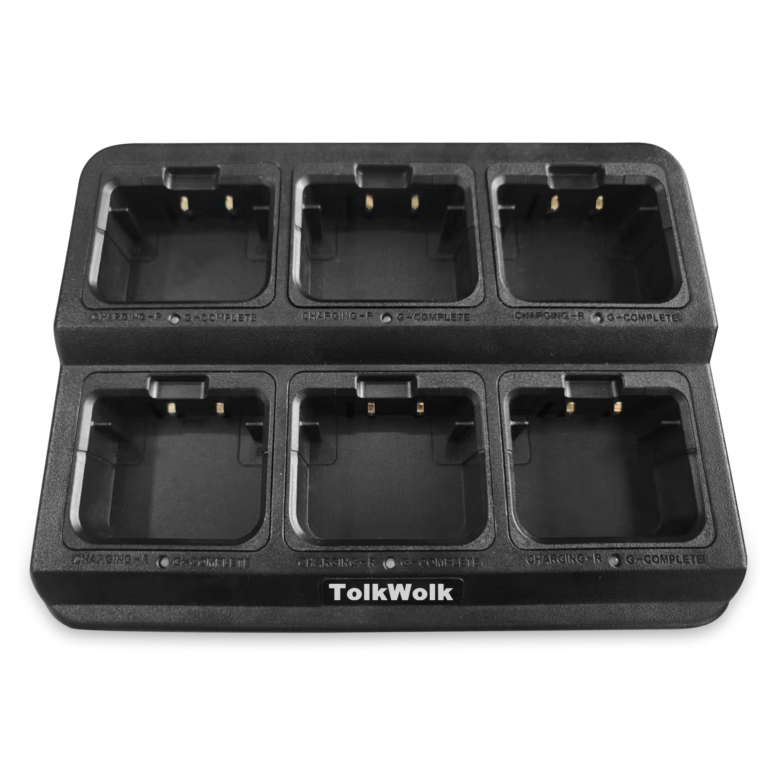 TolkWolk 6-Bay Multi-Unit Charger Station for G16 Walkie Talkies