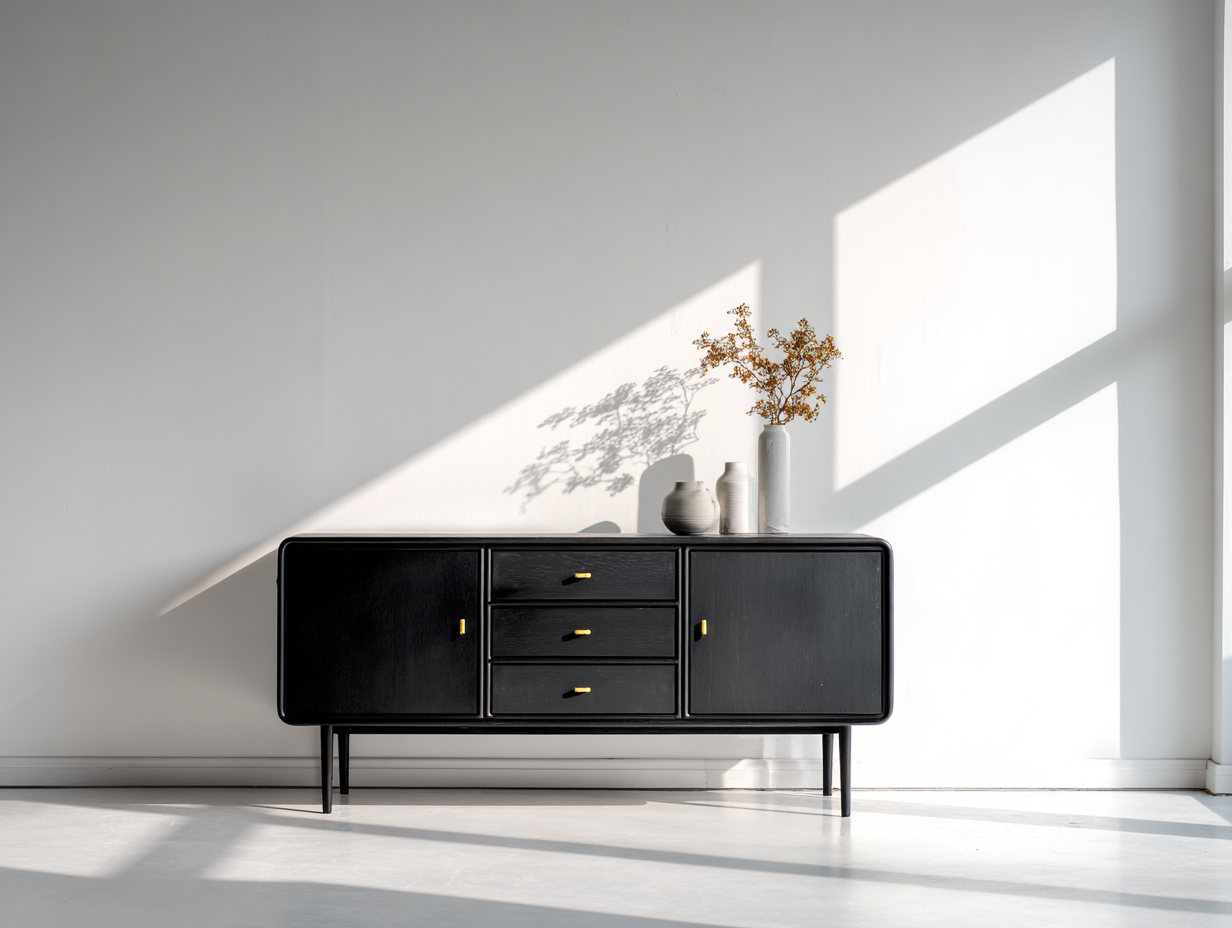 Dielenschränke Holzwerkstoff 150x40x75 cm - Schwarz - Modernes Design für Flur und Eingangsbereich-Homigetyard