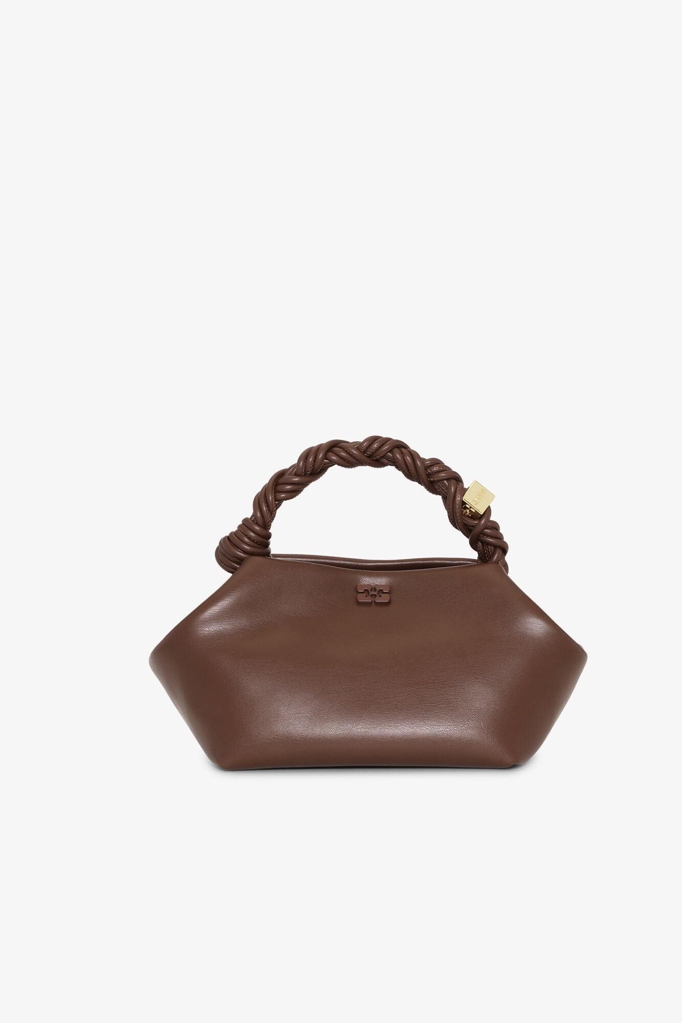 BROWN SMALL GANNI BOU BAG