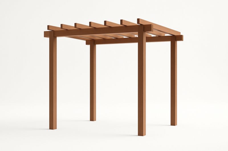 Drewniana pergola 300x300x250 cm