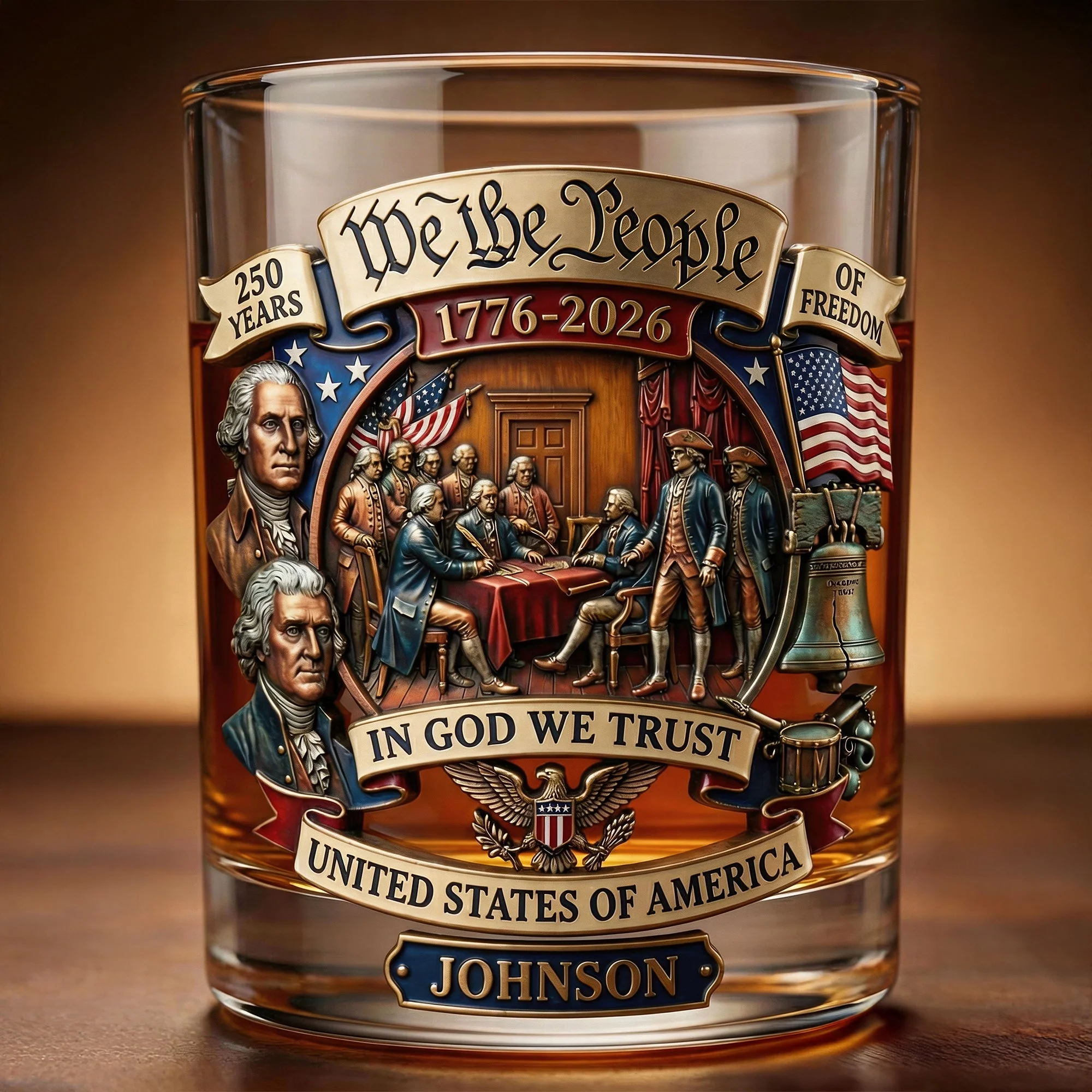 🔥New Arrivals for 2026🔥250th Anniversary American Whiskey Glass
