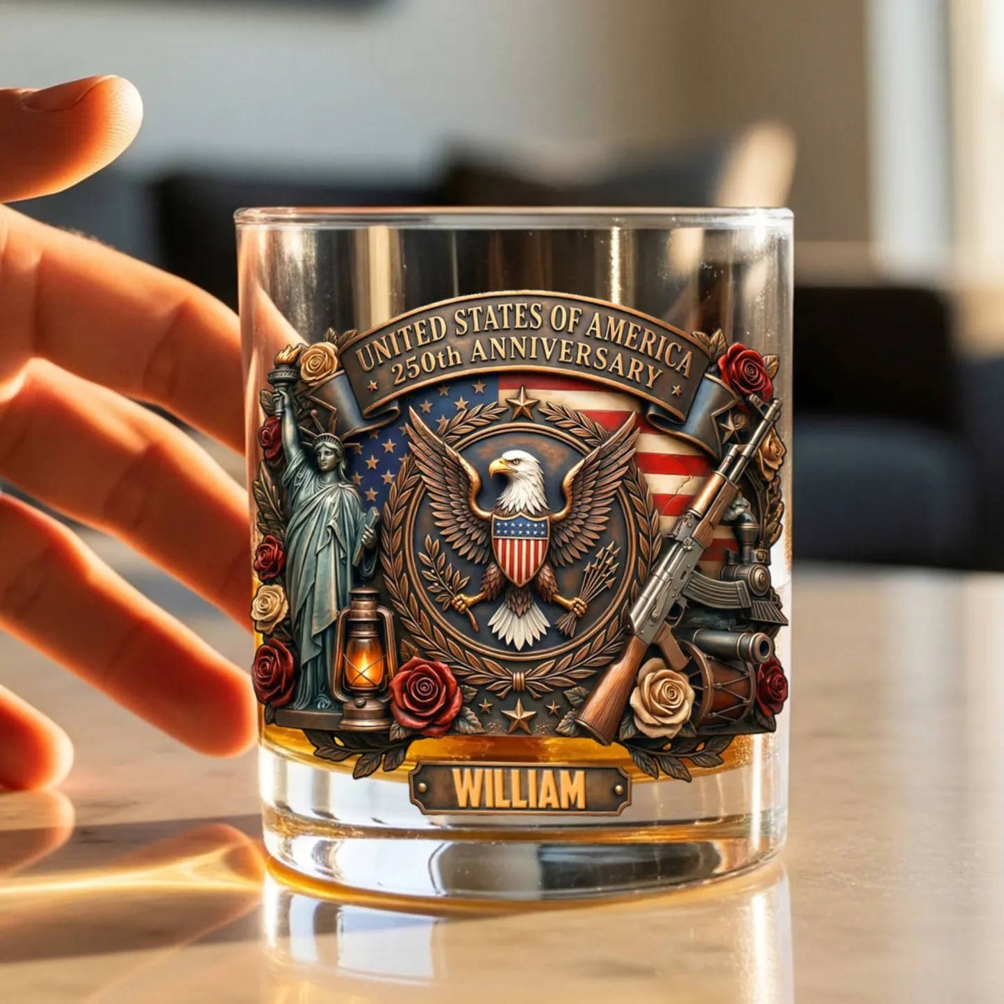 🔥New Arrivals for 2026🔥250th Anniversary American Whiskey Glass