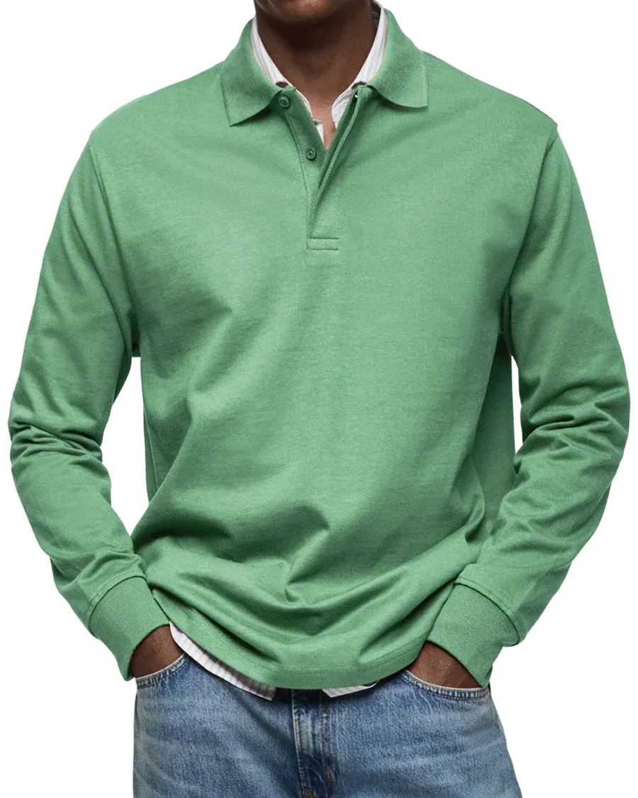 Casual Polo Sweater