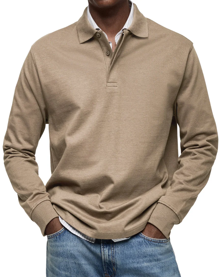 Casual Polo Sweater