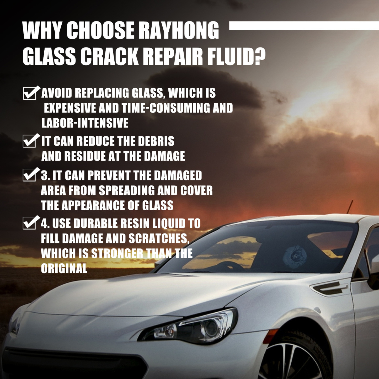🔥50% off on the last day🔥Glass Crack Repair Agent