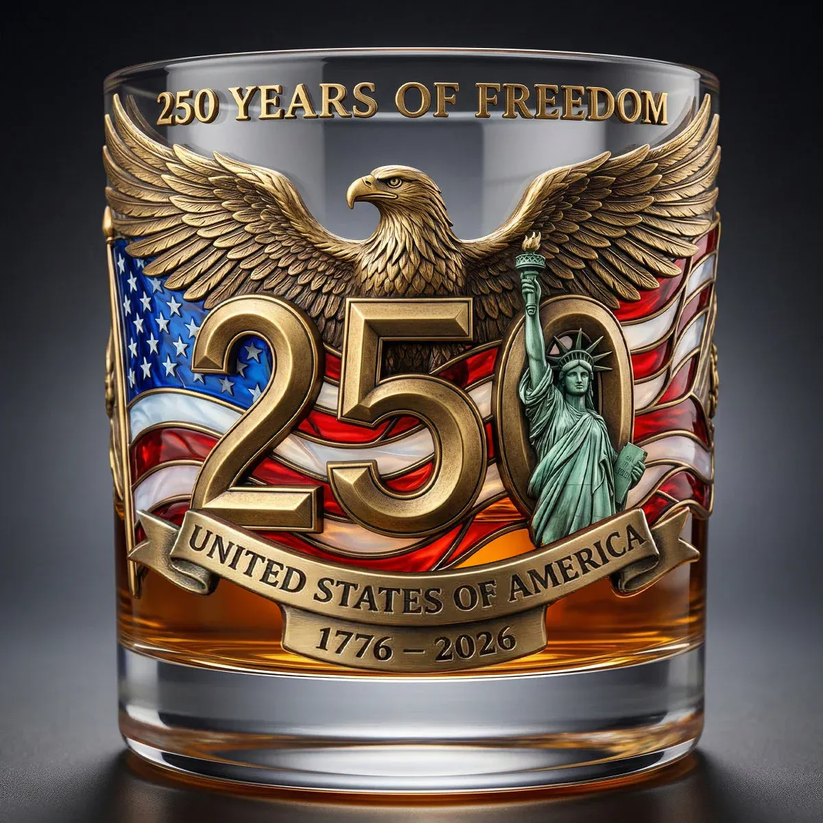 🔥New Arrivals for 2026🔥250th Anniversary American Whiskey Glass