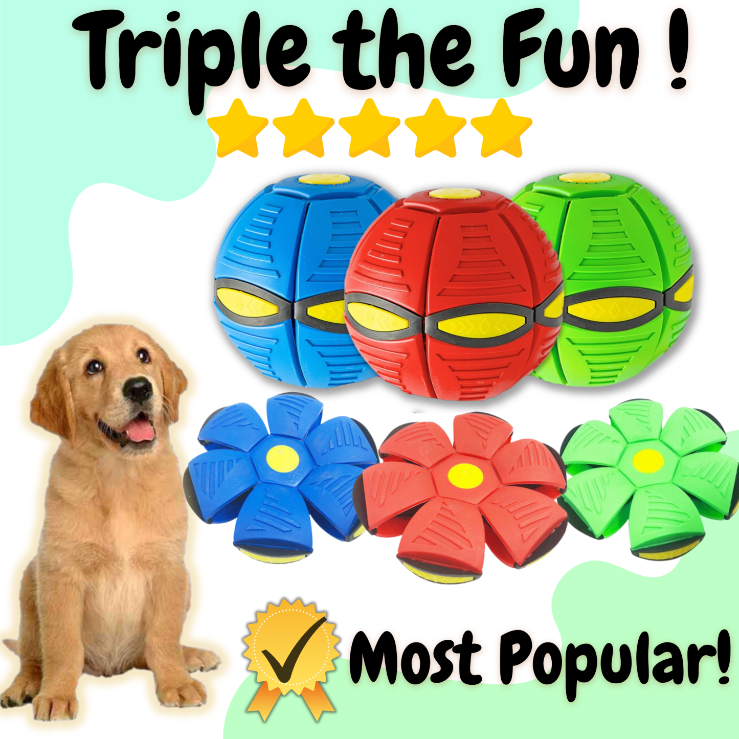 The Flying Saucer Ball™ 2.0 [Free Today]