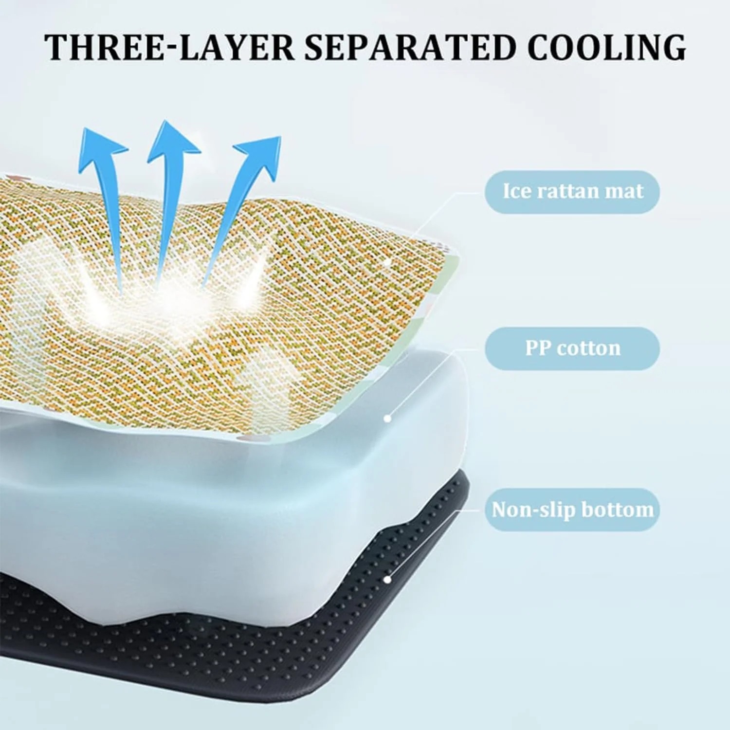 Ice Rattan Cooling Pet Bed - Keep Your Pet Cool and Comfortable