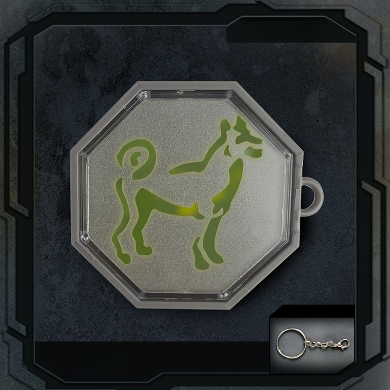 Jackie Chan Adventures Complete Talisman Collection, 12 Removable Talismans with Light Up Effect, Durable PETG, Battery Replaceable