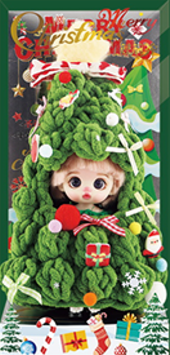LUOLIFEN DOLL - CHRISTMAS ELF TREE - TRENDY DOLLS - PHONE PENDANT