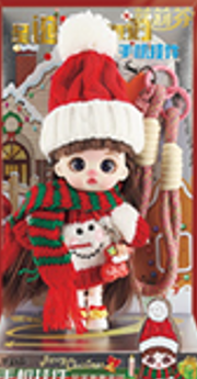 LUOLIFEN DOLL - CHRISTMAS BABY PARTY - TRENDY DOLLS - PHONE PENDANT
