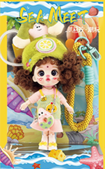 LUOLIFEN DOLL - SEA DOLL - TRENDY DOLLS - PHONE PENDANT