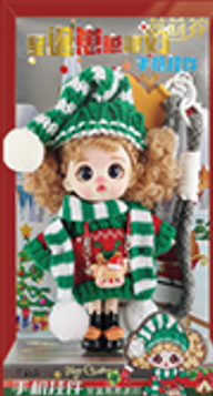 LUOLIFEN DOLL - CHRISTMAS BABY PARTY - TRENDY DOLLS - PHONE PENDANT