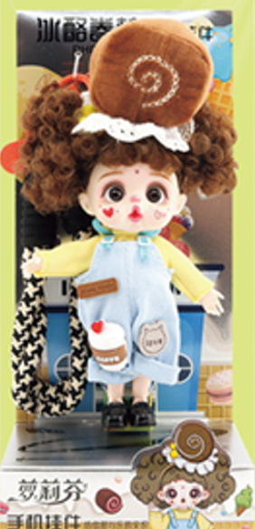 LUOLIFEN DOLL - DESSERT DOLL - TRENDY DOLLS - PHONE PENDANT