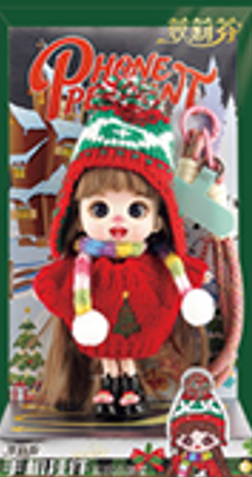 LUOLIFEN DOLL - CUTE COLORFUL KNITTED DOLL - TRENDY DOLLS - PHONE PENDANT