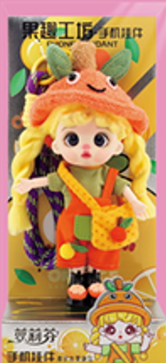LUOLIFEN DOLL - CUTE FRUIT DOLL - TRENDY DOLLS - PHONE PENDANT