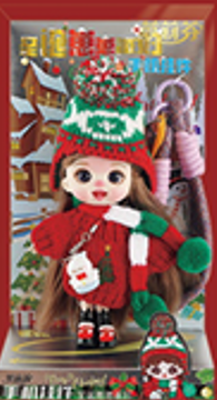 LUOLIFEN DOLL - CHRISTMAS BABY PARTY - TRENDY DOLLS - PHONE PENDANT