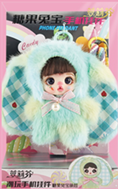 LUOLIFEN DOLL - CANDY RABBIT BABY - TRENDY DOLLS - PHONE PENDANT