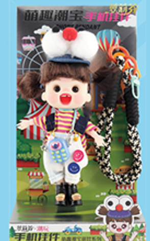 LUOLIFEN DOLL - TRENDY CUTE TOT - TRENDY DOLLS - PHONE PENDANT
