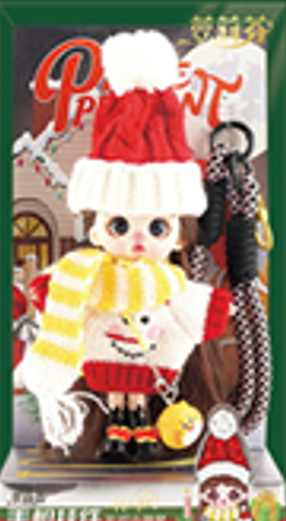 LUOLIFEN DOLL - CUTE COLORFUL KNITTED DOLL - TRENDY DOLLS - PHONE PENDANT