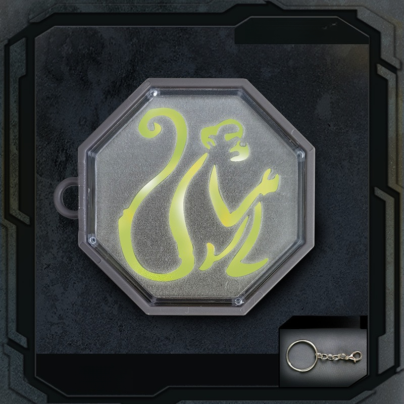 Jackie Chan Adventures Complete Talisman Collection, 12 Removable Talismans with Light Up Effect, Durable PETG, Battery Replaceable