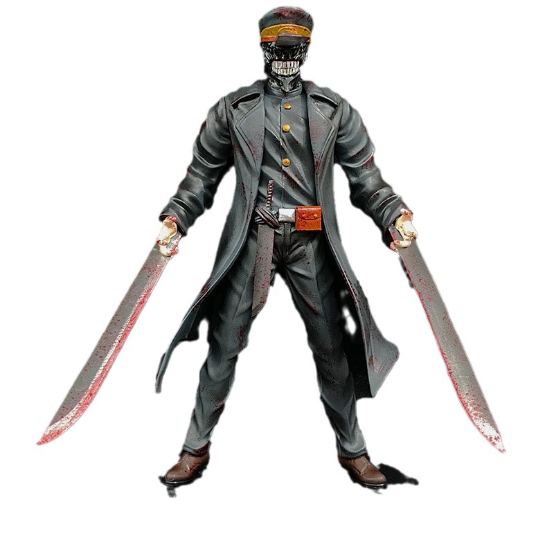 Chainsaw Man Demon Series Katana Devil Figure, High Detail Anime Model, Collectible Statue Desktop Ornament